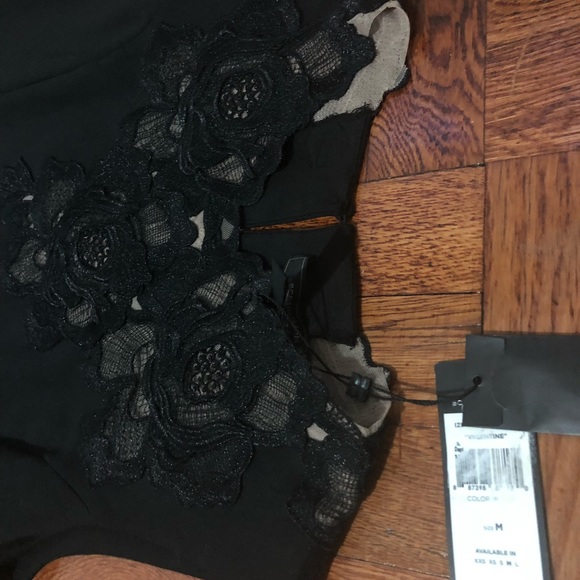 BCBG Valentine Black Dress - Picture 3 of 7